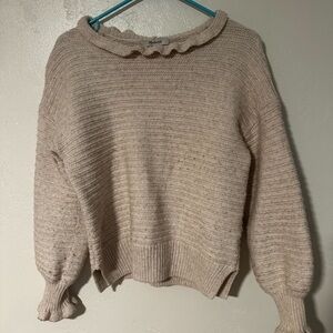 Women's Cream Sweater
